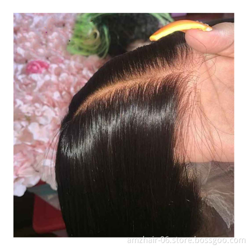Wholesale Brazilian virgin Hair 5x5 6X6 HD Lace Closure Frontal Cheap Transparent 13x4 13x6 360 Lace Frontal Closure Pre Plucked